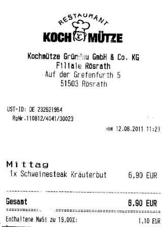 gbgb Hffner Kochmtze Restaurant